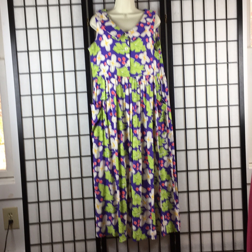 Beck Sport maxi dress Sz L.  (B8)